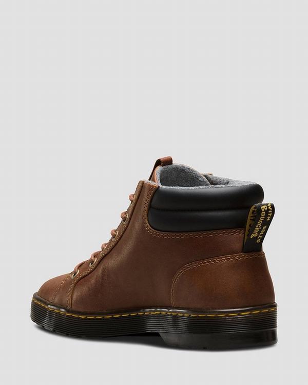 Dr Martens Pánské Kotníkové Boty Plaza Hnědé, CZ-317920